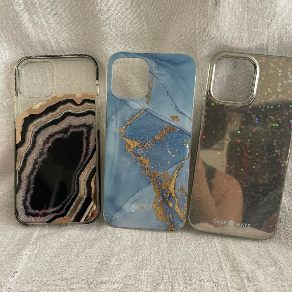 Assorted lot of iPhone 12 Pro Max phone cases